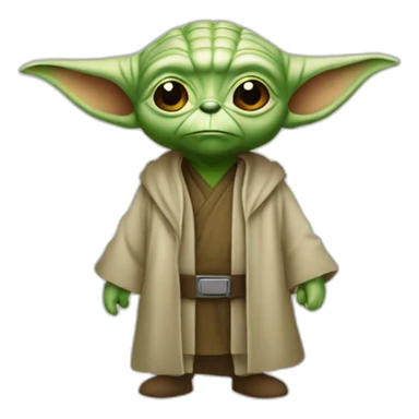 yoda as picoro sticker