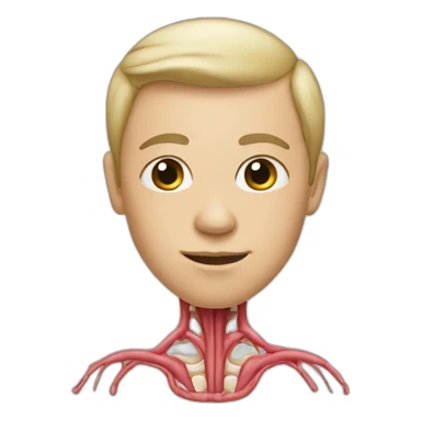 Human-anatomy-male-reproductive-system sticker