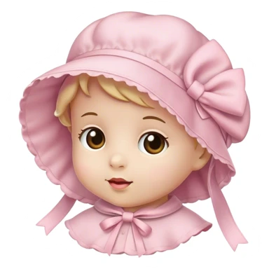 Baby pink bon sticker