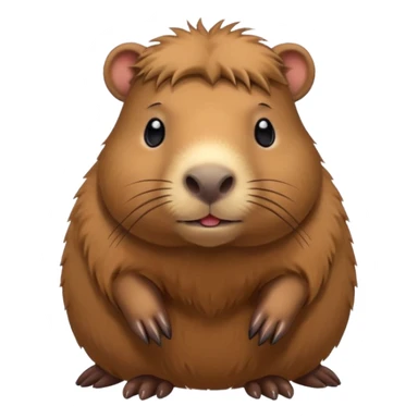 mini capypara  sticker