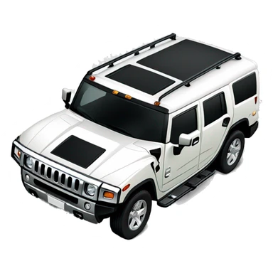A hummer car  sticker