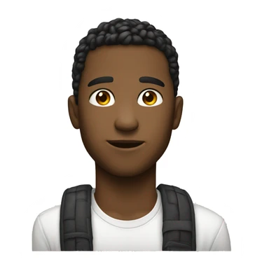 white person cool 20 years old and looks cool sticker