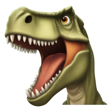 scary tyrannosaurus sticker