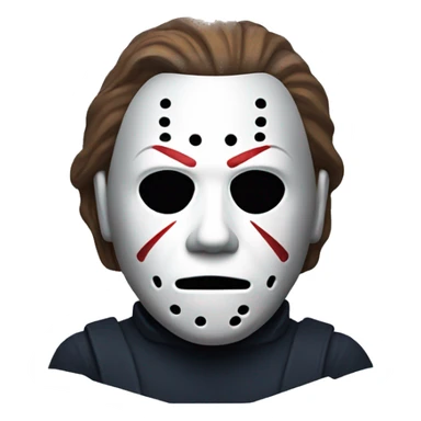 Michael Myers playing ps5 sticker