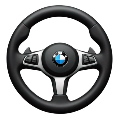 bmw steering wheel sticker