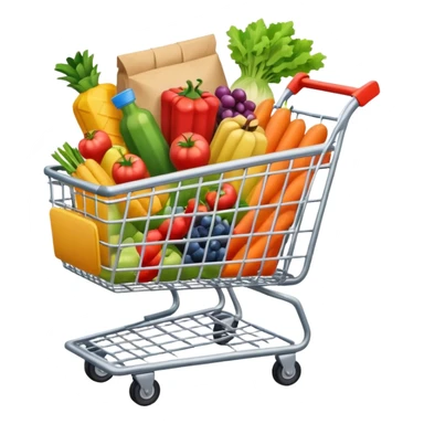 carrello della spesa sticker