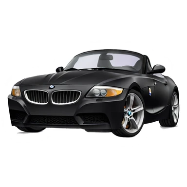 black bmw z4 with purple rims sticker