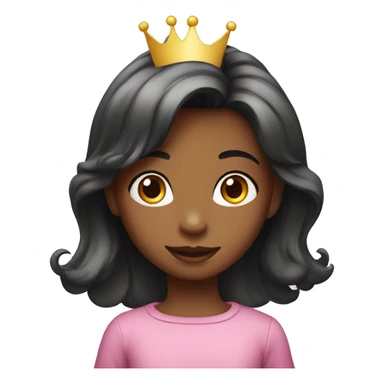 young girl birthday sticker