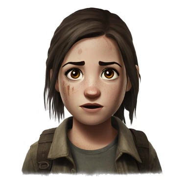 Ellie the last of us sticker