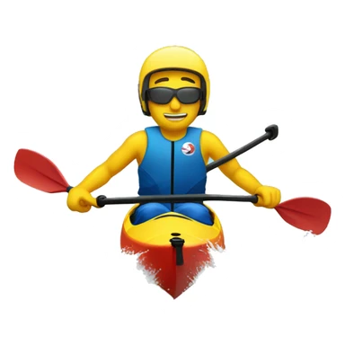 Kayak slalom sticker