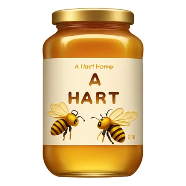 Hart honey  sticker