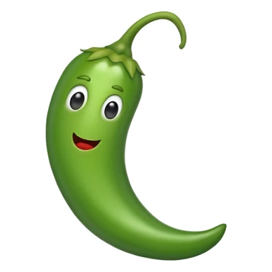 green chilli sticker