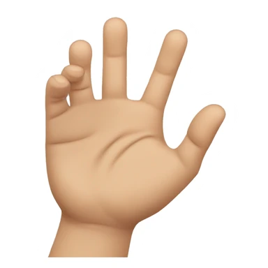 Albanian hand sticker