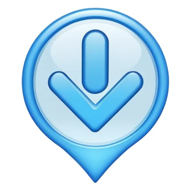 Verified just blue color tick mark with tranparent bg sticker