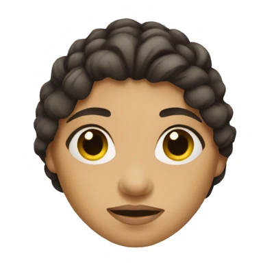 Viking women with dark hair sticker