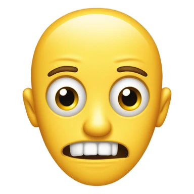 Jaw drop emoji sticker