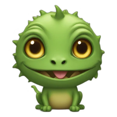 Fantastic creature sticker