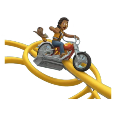 Ride the cyclone sticker