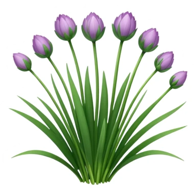chives herb sticker