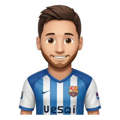 Messi forma sticker