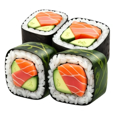 spicy tuna maki sticker