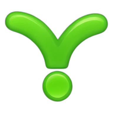 Green verification checkmark sticker