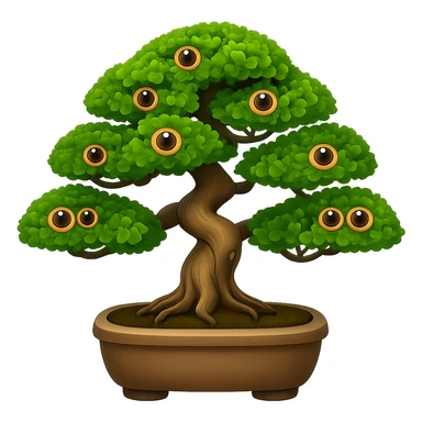 Make the eyeballs much bigger in the style of apple style emojis with transparent background. sticker