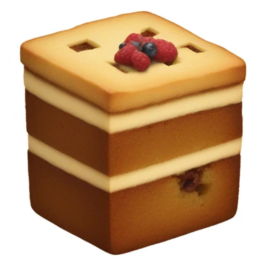 Ancient Maji bearing pound cake sticker