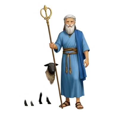 In the Hebrew Bible, Jethro[a] was Moses's father-in-law, a Kenite shepherd and priest of Midian,[, Moses' father-in-law is initially referred to as "Reuel" (Exodus 2:18) but afterwards as "Jethro" (Exodus 3:1). He was also identified as the father of Hobab in Numbers 10:29 sticker
