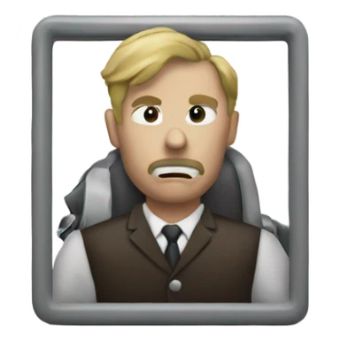 interrogation sign sticker