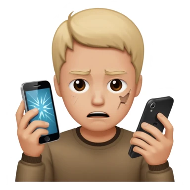 Monday left me broken meme sticker