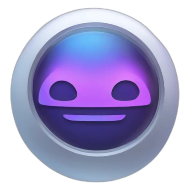 futuristic erp logo sticker