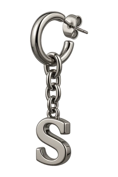 kpop idol earring, no background sticker