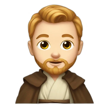 Baby Obiwan sticker