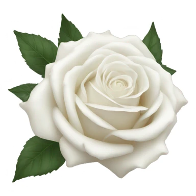 Aesthetic white roses sticker