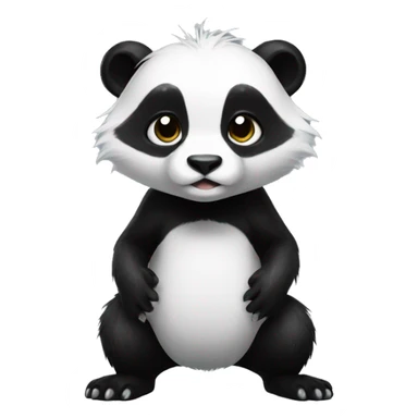 skunk-panda-hybrid full body sticker