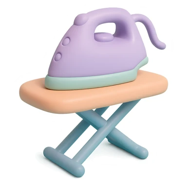 iron and ironing board sticker