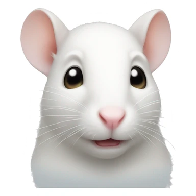 white rat  sticker