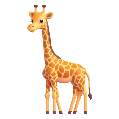 Giraffe sticker