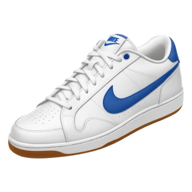 nike white low top tennis shoe sticker