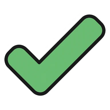 checkmark sticker
