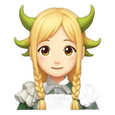 Kobayashi's dragon maid sticker