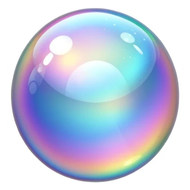 white silver sparkling shiny bubble crystal sticker