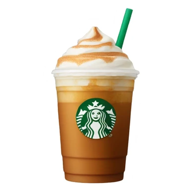 Starbucks iced pumpkin spice latte sticker