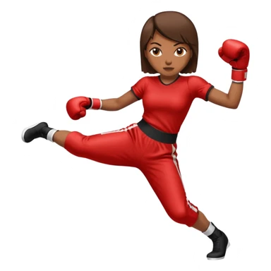 womanthai boxing wear boxing suit hit click high legs sticker