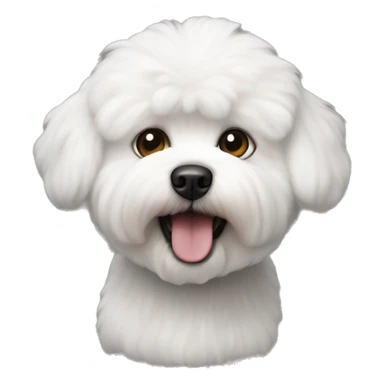 bichon frize sticker