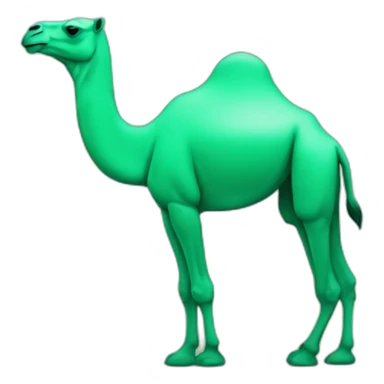 camel green  And mint Fresh sticker