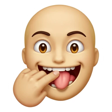 emoji biting their finger lustfully  sticker