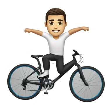 Cristiano Ronaldo make a bicycle kick sticker