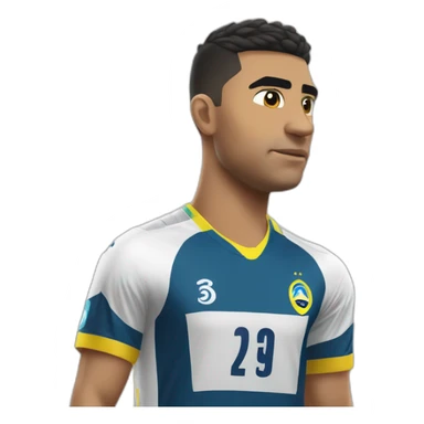Turkish Casemiro in Ankaragücü Jersey sticker